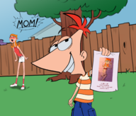 artist:fufulo candace_flynn parody phineas_and_ferb phineas_flynn // 2461x2108 // 1.8MB