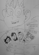 betty_boop crossovers dragon_ball goku hilda hilda_(series) johanna ms._co_2021 powerpuff_girls sara_bellum // 2169x3031 // 3.9MB