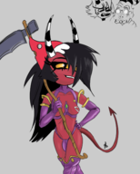 artist:gh carrera cosplay helluva_boss sallie_may viper_gts // 1152x1440 // 678KB