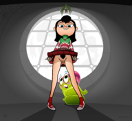 bitfap bottomless hotel_transylvania mavis presenting wendy_blob // 1852x1688 // 1.1MB