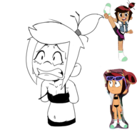 artist:smeet molly_mcgee the_ghost_and_molly_mcgee // 1600x1600 // 765KB