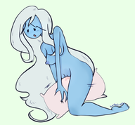 adventure_time artist:ampbatross ice_queen masturbation nude // 692x641 // 149KB