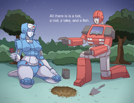 chromia ironhide king_of_the_hill parody transformers // 3900x3000 // 2.3MB