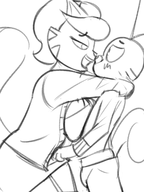 ss artist:zambs caturday crossovers gumball_watterson mrs._katswell the_amazing_world_of_gumball tuff_puppy // 1200x1600 // 659KB