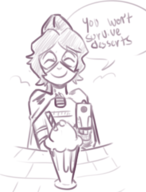 artist:terrible_the_drawfag hit-girl kick-ass // 411x542 // 133KB