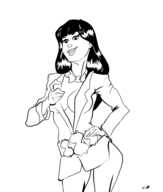 archie_comics artist:boris cosplay ted_dibiase veronica_lodge // 470x553 // 84KB