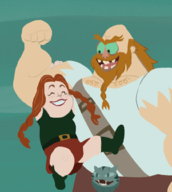 flora samurai_jack the_scotsman the_scotsman's_daughters // 559x624 // 208KB