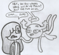 artist:seabthevortian clare_cooper penny_fitzgerald the_amazing_world_of_gumball // 836x786 // 1.0MB