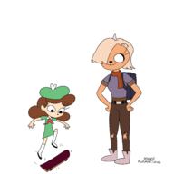 adventure_time bronwyn crossovers maze_animations snickerdoodle // 3600x3600 // 731KB