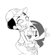artist:smeet fairly_oddparents rule_63 timantha_turner timmy_turner trixie_tang // 3200x3200 // 1.3MB