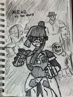 big_daddy bioshock crossovers glitch_techs miko_kubota resident_evil rob_(artist) t-00 // 3024x4032 // 3.8MB