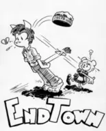 artist:king-cheetah endtown holly_hollister krazy_kat parody wally_wallechinsky // 394x487 // 40KB