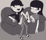 footjob lars_loud lucy_loud maggie rule_63 the_loud_house // 1953x1687 // 556KB