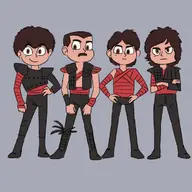 artist:carelessdoodler marco_diaz parody queen star_vs._the_forces_of_evil // 750x750 // 305KB