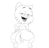 artist:smeet gumball_watterson the_amazing_world_of_gumball // 1650x1600 // 319KB