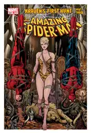 ana_kravinoff artist:rnz_ferrer cosplay daredevil kraven_the_hunter marvel matt_murdock parody peter_parker shanna_the_she-devil spider-man // 1544x2252 // 1.4MB