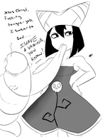 artist:inuyuru hero_108 mystique_sonia // 1275x1650 // 506KB