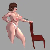 levelendart scooby-doo topless velma_dinkley // 2000x2000 // 895KB