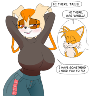 sonic_the_hedgehog_(series) tails vanilla_the_rabbit // 2000x2142 // 725KB