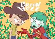 artist:splooge morty_smith parody planetina rick_and_morty the_walking_dead // 793x566 // 275KB