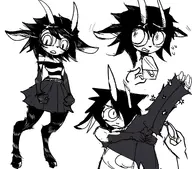 artist:rexhastala i_can't_sleep kemonomimi nia // 2152x1894 // 1.2MB