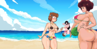 artist:gearfae crossovers dipper_pines gravity_falls robbie_valentino rule_63 steven_quartz_universe steven_universe // 6528x3333 // 7.4MB