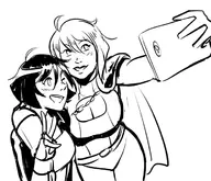 atlee dc power_girl selfie terra tim // 700x600 // 65KB