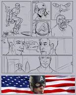 artist:drawfag9000 captain_america comics marvel red_skull // 1134x1417 // 493KB