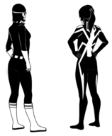 anya_corazon marvel nomad rikki_barnes spider-girl // 393x478 // 51KB