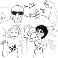 artist:necrolepsy el_rey_network hulk_hogan personification wwe wwe_network // 797x796 // 312KB