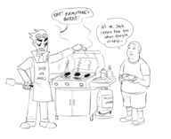 bobby_hill crossovers jack_spicer king_of_the_hill mr._colympus_2023 xiaolin_showdown // 889x726 // 204KB