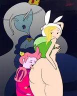 adventure_time bottomless fionna_campbell ice_queen parody prince_gumball psyto yo_confieso // 800x1000 // 196KB