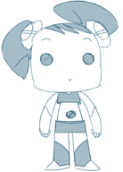 artist:pennc funko_pop jenny_wakeman my_life_as_a_teenage_robot parody xj-9 // 643x894 // 131KB