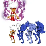 akuma artist:necrolepsy capcom leni_loud luan_loud luna_loud lynn_loud_jr. parody street_fighter the_loud_house // 1400x1400 // 795KB