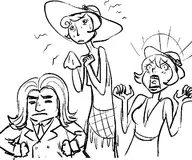 hysterical_dame li'l_ace_dick nervous_broad problem_sleuth tim // 720x600 // 94KB