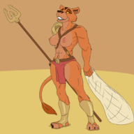 artist:stupidgnoll caturday disney the_lion_king topless zira // 2000x2000 // 688KB