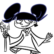 artist:the_dewd ashley camp_lakebottom cosplay gretchen_gritcherson warioware // 1111x1111 // 216KB