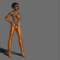 artist:necrolepsy dc rule_63 vixen // 721x718 // 164KB