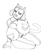 ann_takamaki artist:muplus caturday cosplay katherine_malak panther persona tripping_the_rift // 2152x2642 // 1.0MB