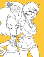 american_dad artist:liquidmark-alpha roger_smith rule_63 steve_smith // 791x1024 // 119KB