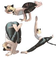 adrien_agreste artist:necrolepsy chat_noir miraculous_ladybug // 837x853 // 480KB