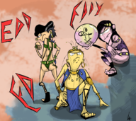 colors_by_anonymous cosplay ed ed_edd_n_eddy edd eddy esidisi jasinator jojo's_bizarre_adventure kars the_pillar_men wamuu // 1063x949 // 976KB