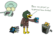 crossovers don't_hug_me_i'm_scared duck mr._colympus_2022 spongebob_squarepants_(series) squidward_tentacles // 951x637 // 26KB