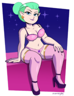 artist:lewdstew odalia_blight the_owl_house // 1328x1710 // 690KB