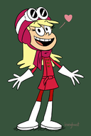 artist:ironghast cosplay leni_loud penelope_pitstop the_loud_house wacky_races // 800x1202 // 229KB