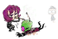 dib_membrane gaz_membrane invader_zim zim // 386x258 // 92KB