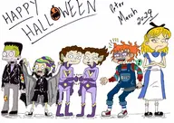 alice alice_in_wonderland angelica_pickles artist:peter_march child's_play chuckie_finster chucky cosplay dc dil_pickles disney frankenstein's_monster jayna lil_deville phil_deville rugrats the_wonder_twins tommy_pickles zan // 2338x1654 // 412KB
