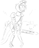 amphibia artist:terrible_the_drawfag bella // 707x865 // 167KB