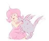 adventure_time angel_(artist) flame_princess // 1245x1044 // 449KB