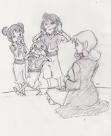 avatar:_the_last_airbender ikki jinora meelo pema the_legend_of_korra // 800x971 // 173KB